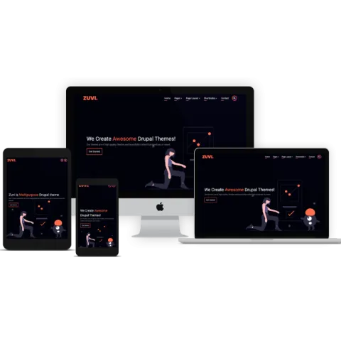zuvi theme | www.condrupal.com