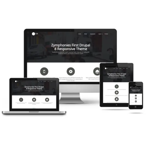 Drupal8 Zymphonies Theme | www.condrupal.com