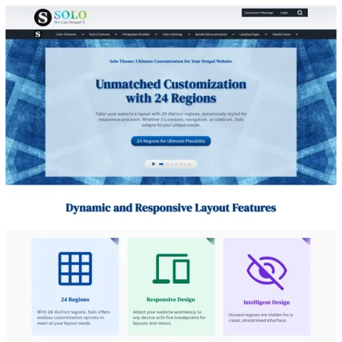 solo theme | www.condrupal.com