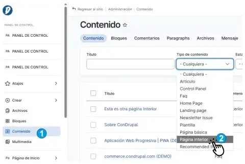www.condrupal.com | creador de sitios drupal