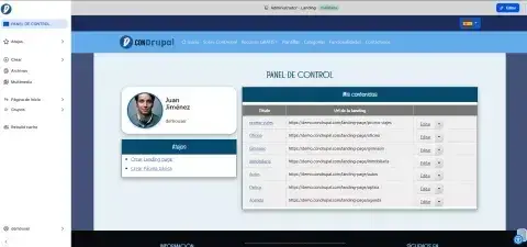 www.condrupal.com | creador de sitios drupal