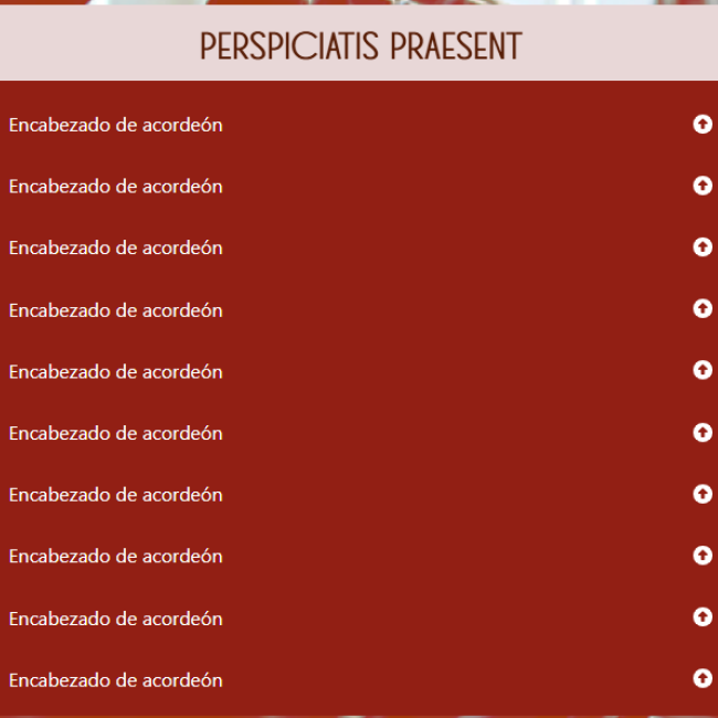 Componente acordion | www.condrupal.com