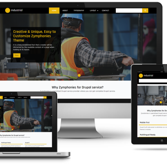 industrial theme